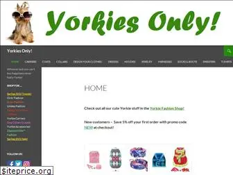 yorkiesonly.com