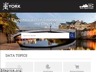 yorkopendata.org