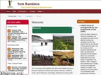 yorkramblers.org.uk