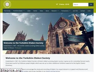 yorkshiredialectsociety.org.uk