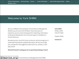 yorkshrm.org