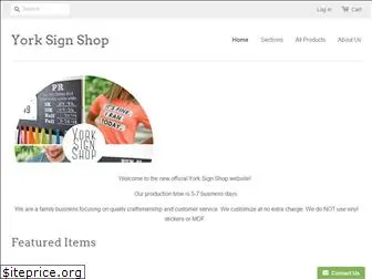 yorksignshop.com