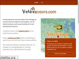 yorktonevents.com