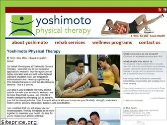 yoshimotophysicaltherapy.com