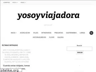 yosoyviajadora.com