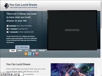 youcanluciddream.com