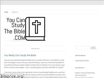 youcanstudythebible.com