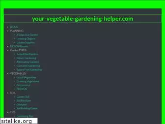 your-vegetable-gardening-helper.com