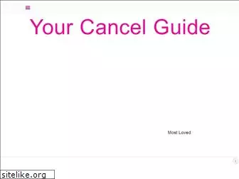 yourcancelguide.com