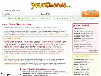 yourchords.com