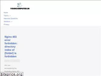yourcomputer.in