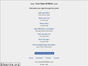 yourdateofbirth.com