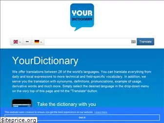 yourdictionary.one
