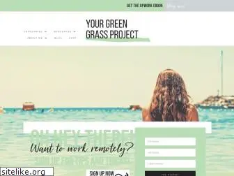 yourgreengrassproject.com