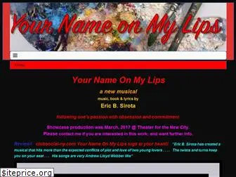 yournameonmylips.com