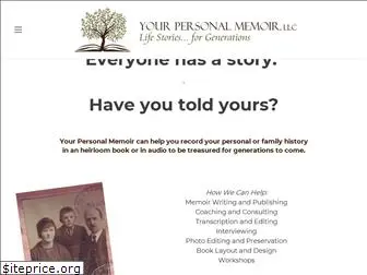 yourpersonalmemoir.com
