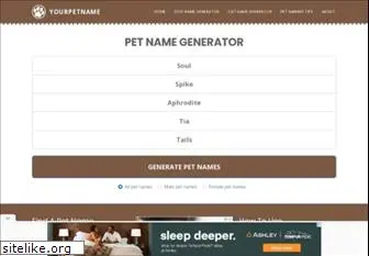 yourpetname.com