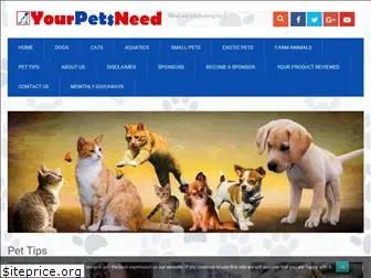 yourpetsneed.com