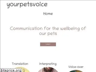 yourpetsvoice.com