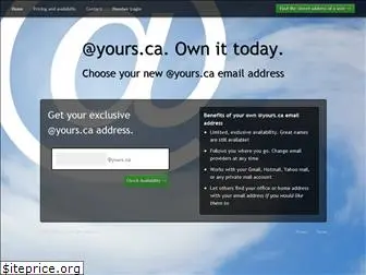 yours.ca
