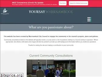 yoursaywarrnambool.com.au