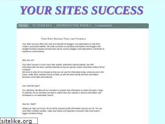 yoursitessuccess.webs.com