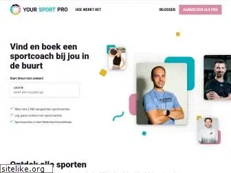 yoursportpro.nl