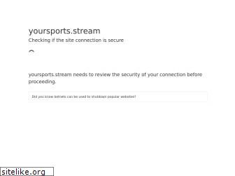 yoursports.stream