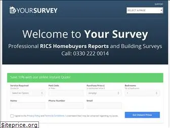 yoursurveysurveyors.co.uk