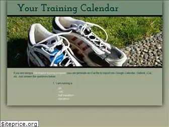 yourtrainingcalendar.com