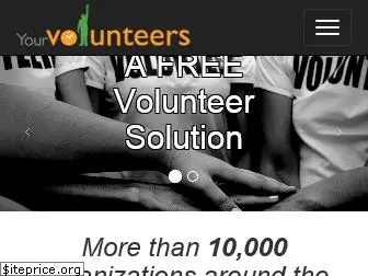 yourvolunteers.com