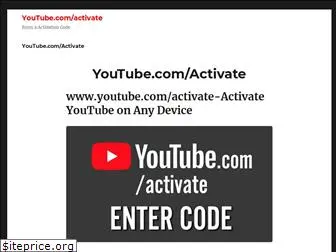youtubeactivation.com