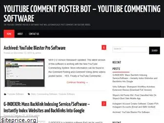 youtubecommentposterbot.com