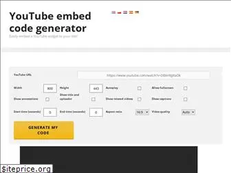 youtubeembedcode.com