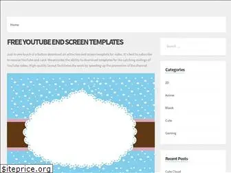 youtubeendscreentemplate.info