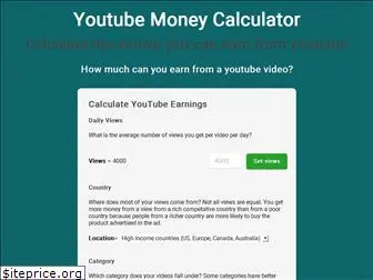 youtubemoneycalculator.com