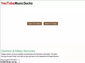 youtubemusicsucks.com