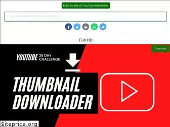 youtubethumbnaildownloader.com