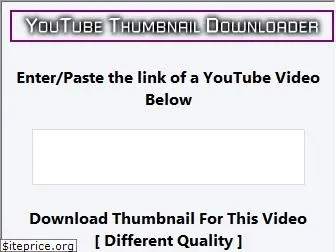 youtubethumbnaildownloader.net