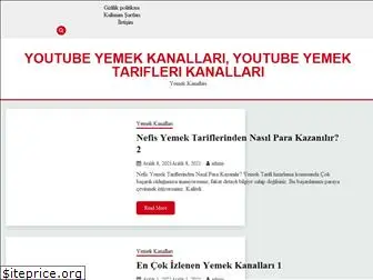 youtubeyemekkanallari.com