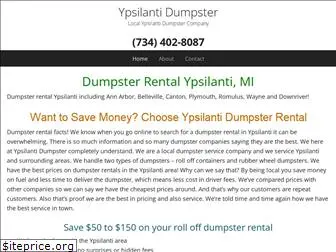 ypsilantidumpster.com