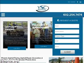 yscpaving.com