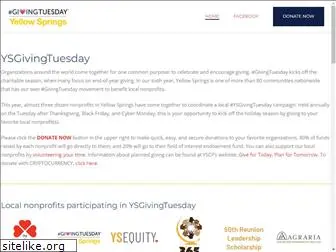 ysgivingtuesday.org