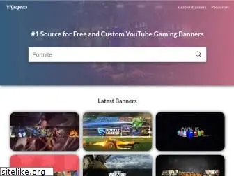 Channel Banner Template - 'Gamer' – Woodpunch's Graphics Shop