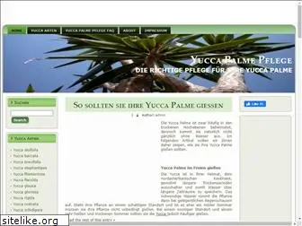 yucca-palme-pflege.de