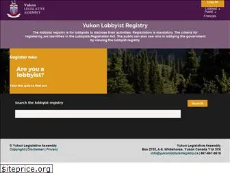 yukonlobbyistregistry.ca