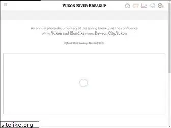 yukonriverbreakup.com