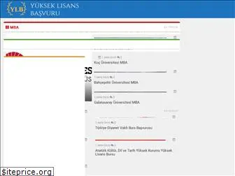 yukseklisansbasvuru.net