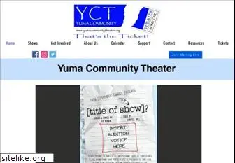 yumacommunitytheater.org