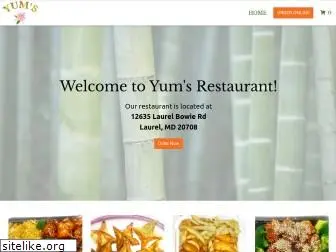 yumsrestaurantlaurel.com